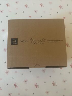 NEW IN BOX Stokke YOYO Car Seat Adapters SKU: 655502 Large Black